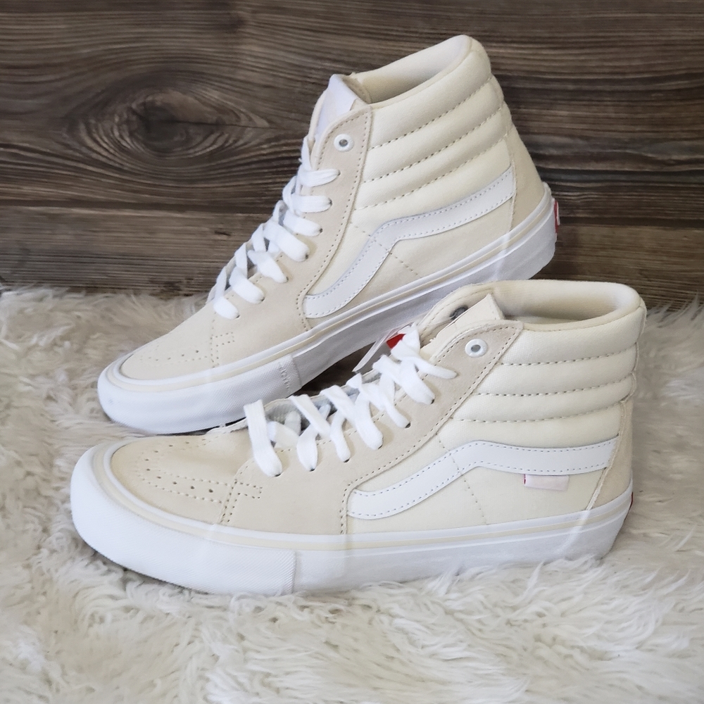 Vans Sk8-Hi Pro Marshmallow White Sneakers